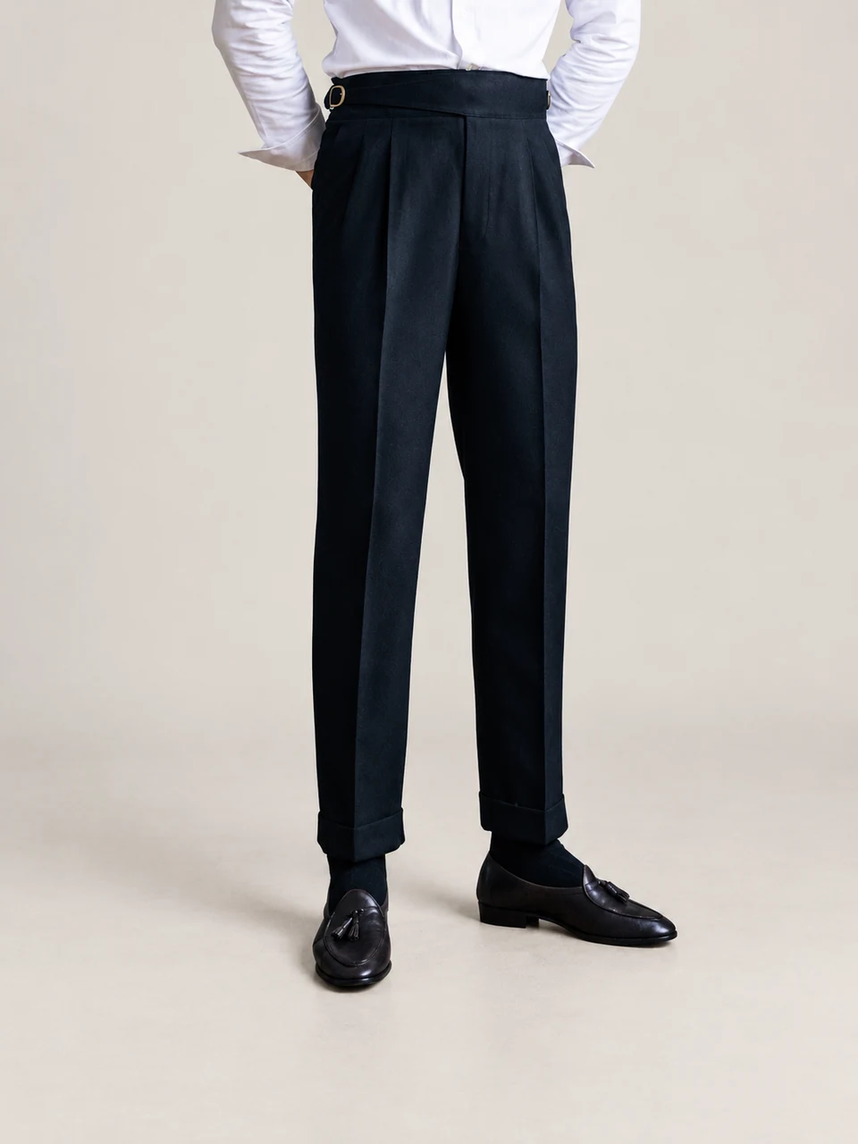 Miles Trousers — Black — product photograph