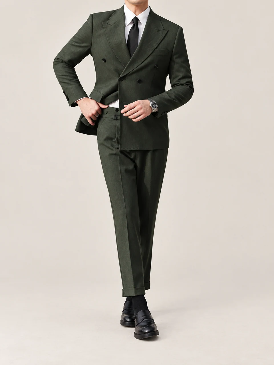 Leon Suit — GREEN — product photograph